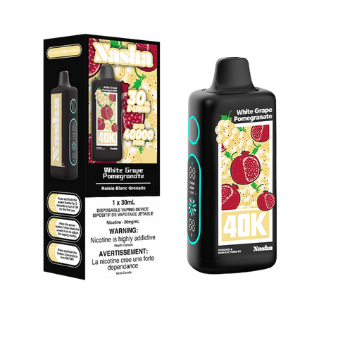 Nasha 40k : White Grape Pomegranate