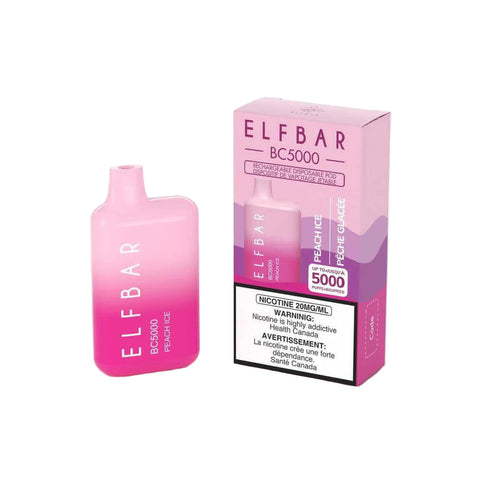 Elfbar BC 5000 : Peach Ice 20mg