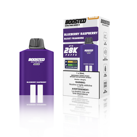 Boosted Ultra Series 2 Pods 28K : Blueberry Raspberry