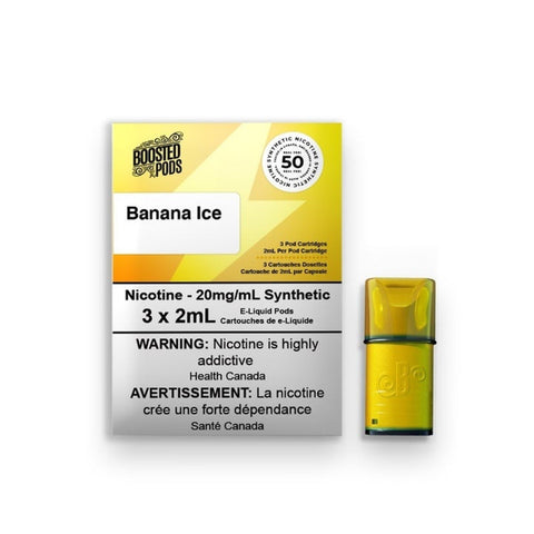 Boosted Pods : Banana Ice 15mg