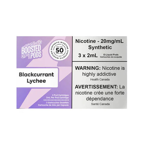 Boosted Pods : Blackcurrant Lychee 15mg Bold 35