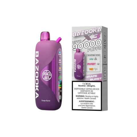 Bazooka 90k: Grape Burst Vapour Cartel Bazooka 90k: Grape Burst Vapour Cartel