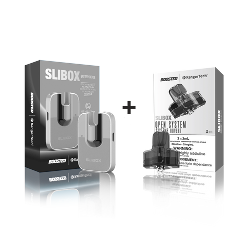 Boosted Slibox Silver + Pods Combo