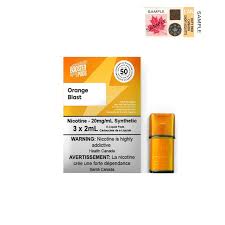 Boosted Pods : Orange Blast 15mg