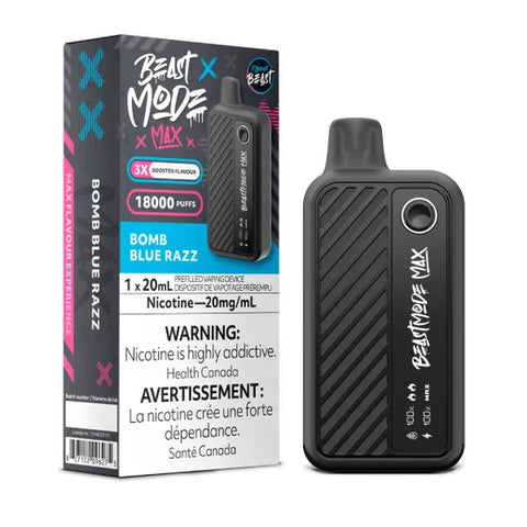 Flavour Beast - Beast Mode 18k : Bomb Blue Razz