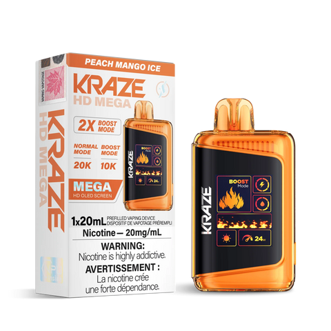 Kraze 20k : Peach Mango Ice