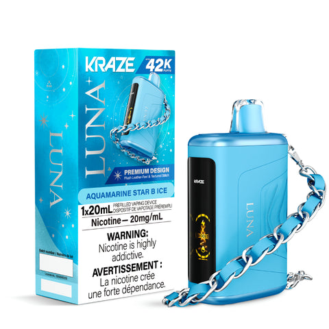 Kraze Luna 42k: Aquamarine Star B Ice