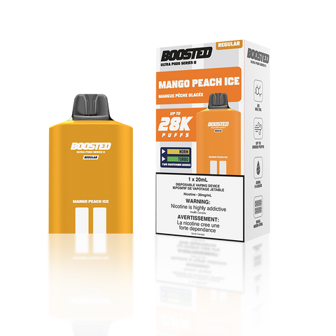 Boosted Ultra Series 2 Pods 28K : Mango Peach Ice