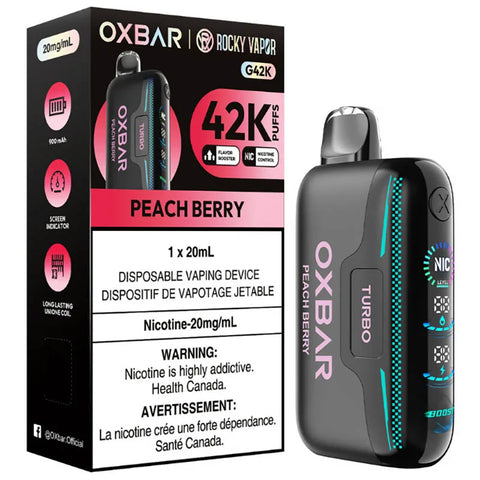 Oxbar 42k : Peach Berry
