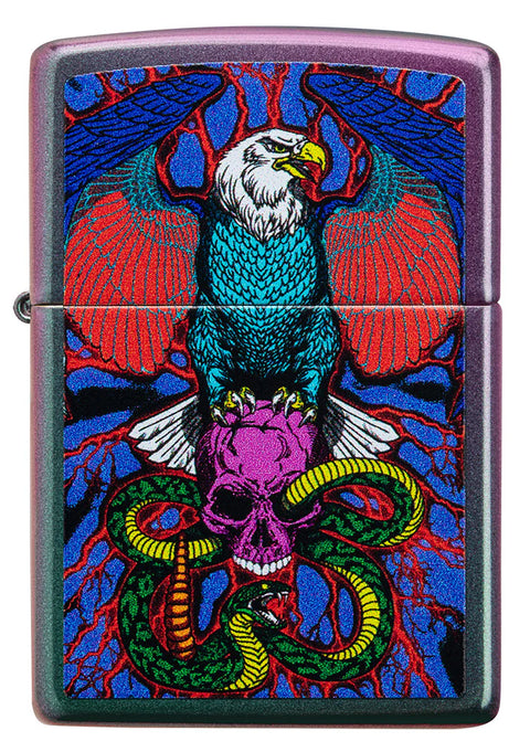 Zippo Eagle, Snake, Skull