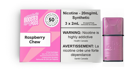Boosted Pods : Raspberry Chew 20mg