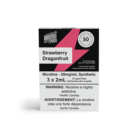 Boosted Pods : Strawberry Dragonfruit 15mg Bold 35