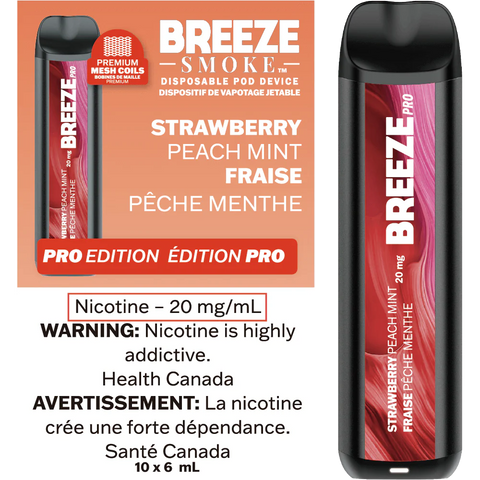 Breeze : Strawberry Peach Mint 50