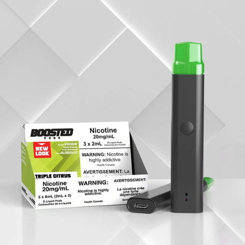 Boosted : Triple Citrus - 1k*3 Puffs