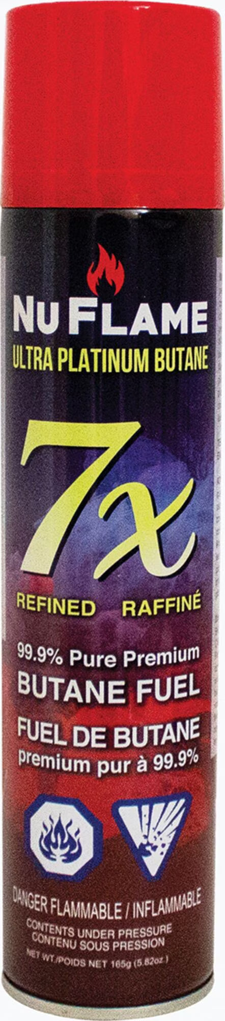 7 X Nu Flame Butane - 165g