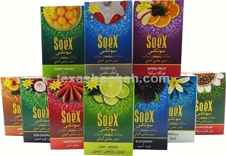 SOEX 50G - Huqqa/Shisha's Herbal Flavor