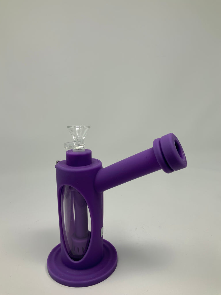 Percules Hybrid Silicon Glass Rig With Tree Perc