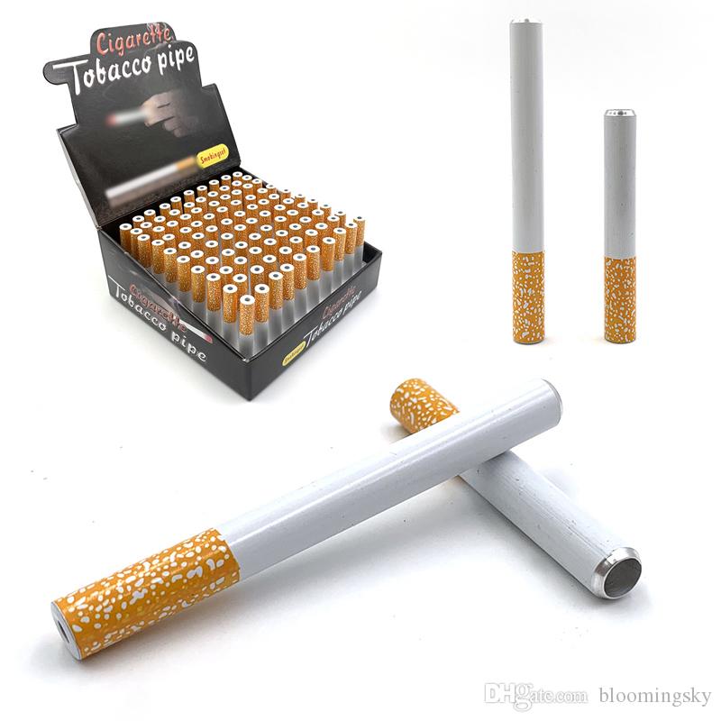 Aluminum alloy cigarette smoke pipe