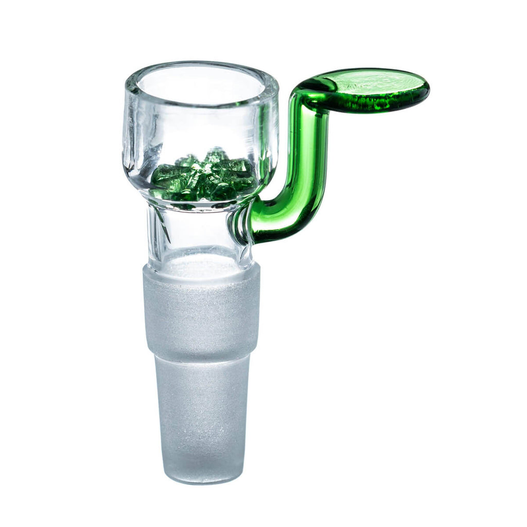 Holder Green Glass Bong Bowl